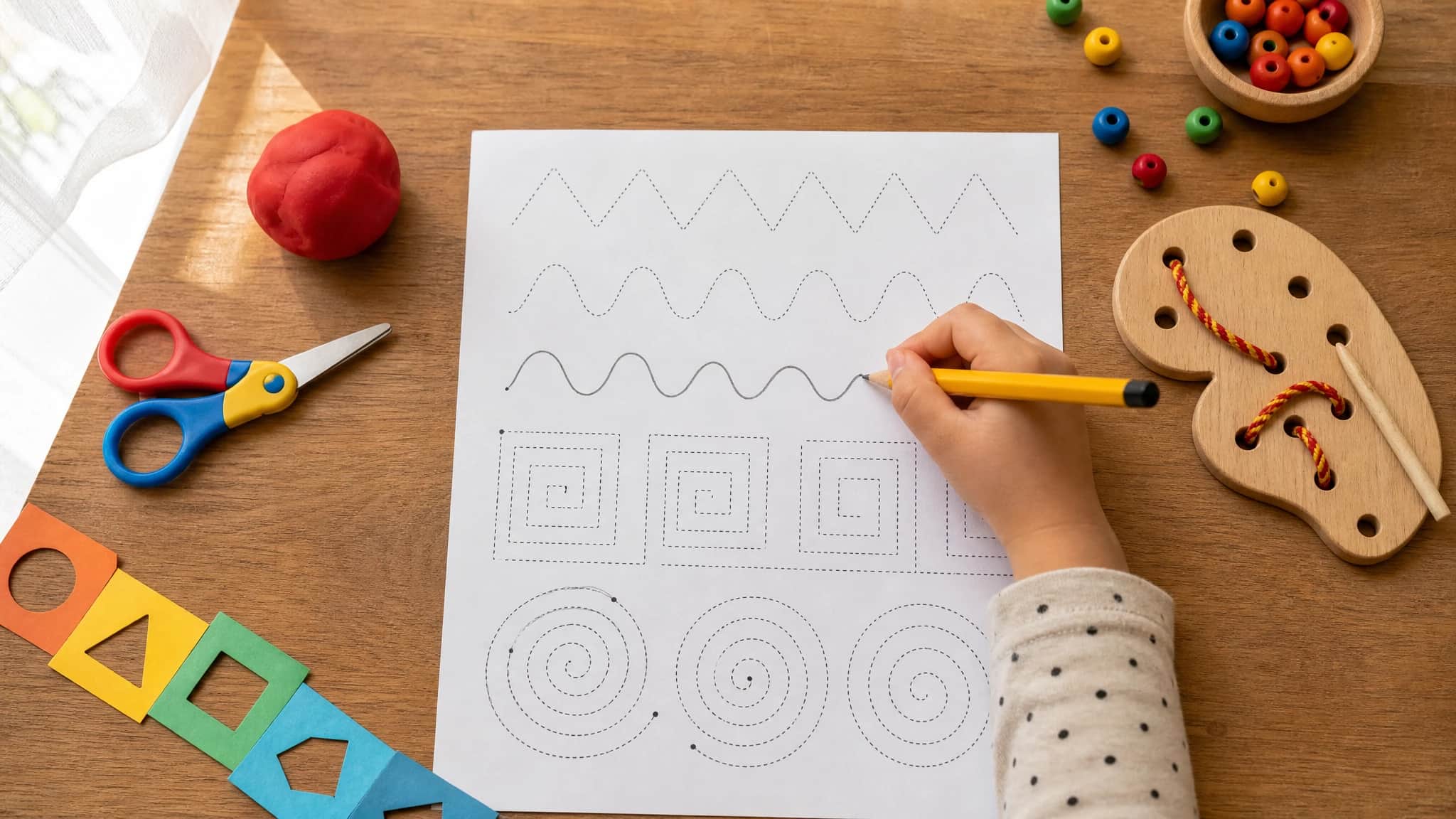 Подготовка руки к письму в 5-7 лет: 8 упражнений