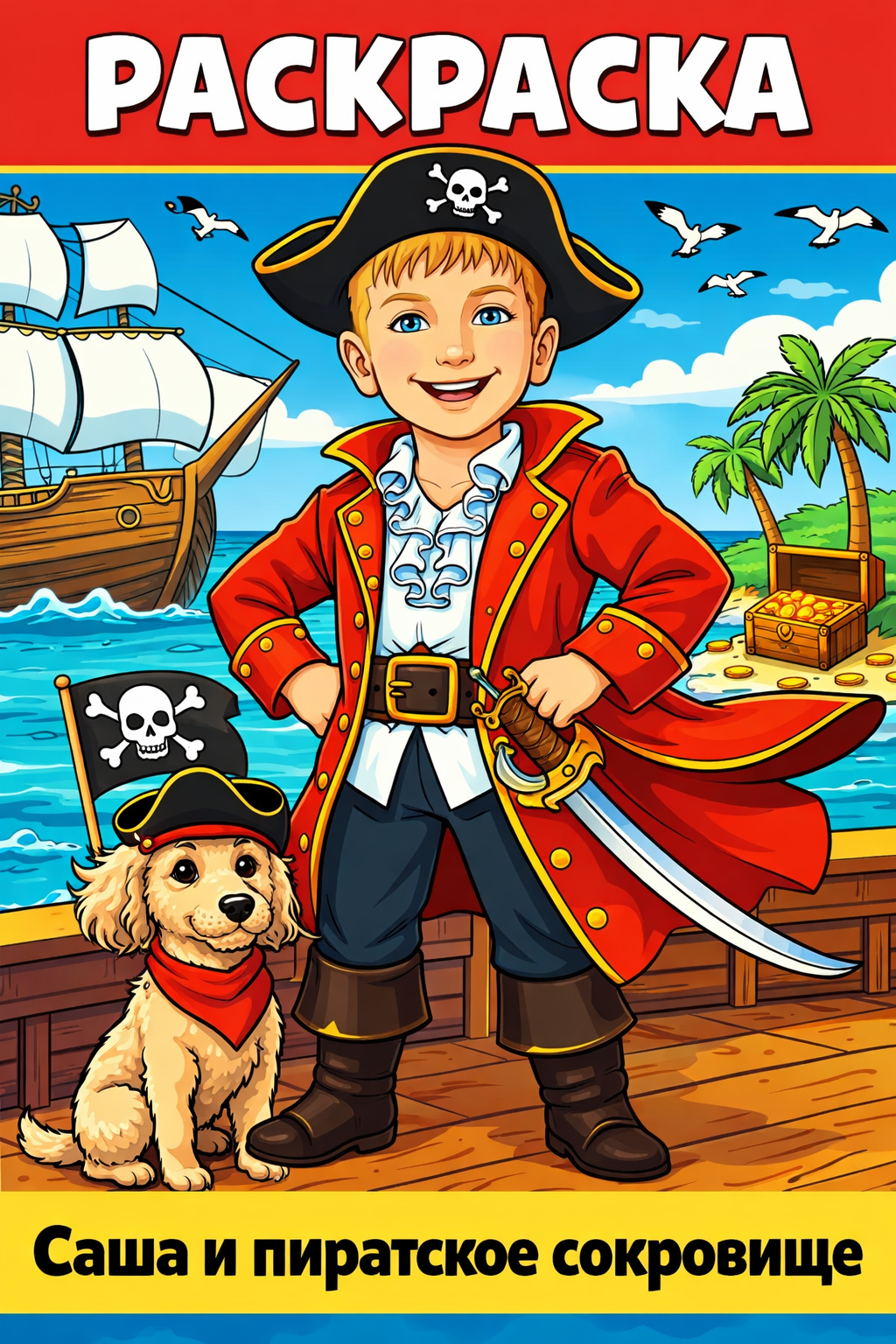 Пираты — Саша, 7 лет