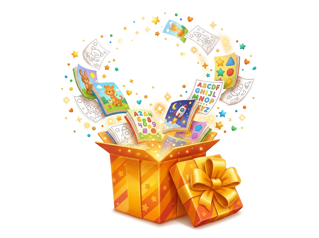 Подарок — персональная книга-раскраска