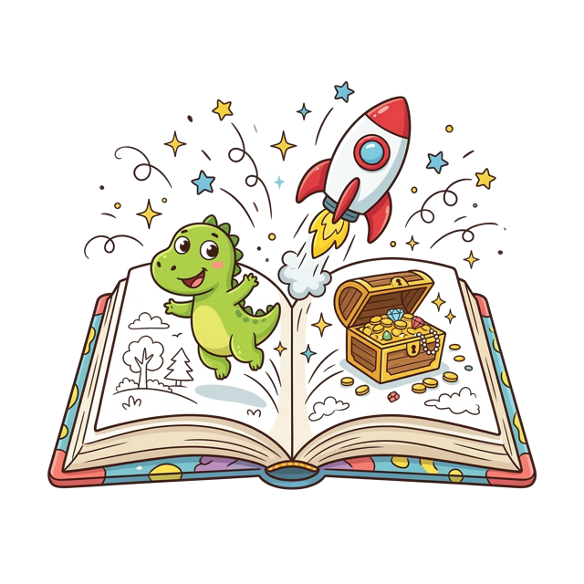 Персональная книга-раскраска с ребёнком