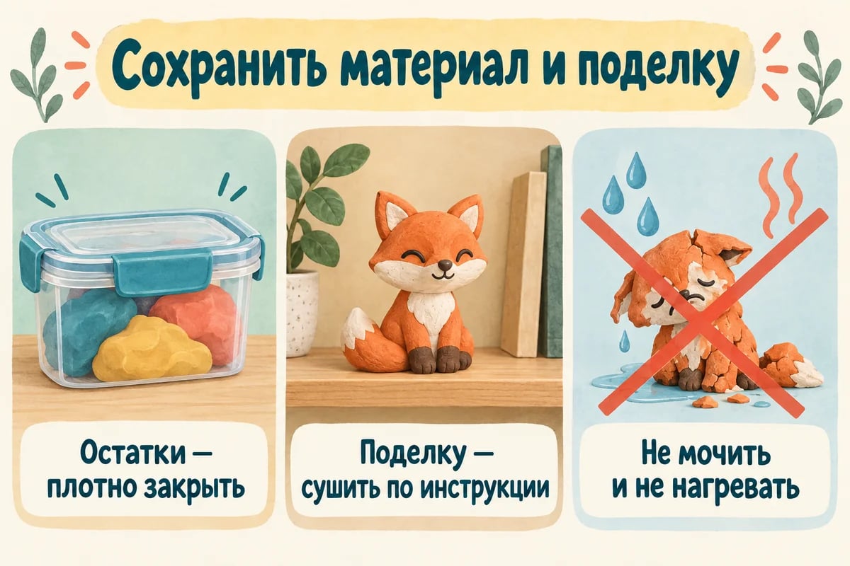 Закрытый контейнер для остатков и правила сушки
