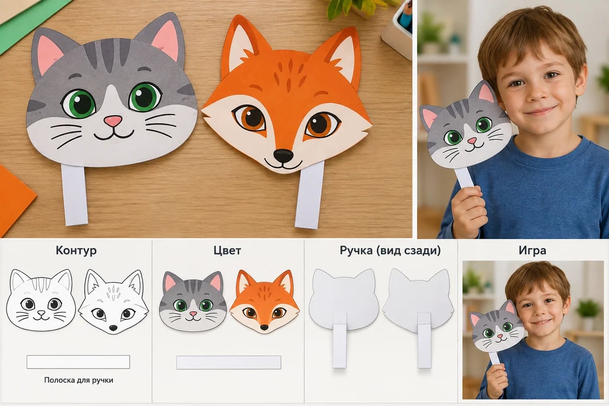 Контур, раскрашивание, ручка и спокойная игра
