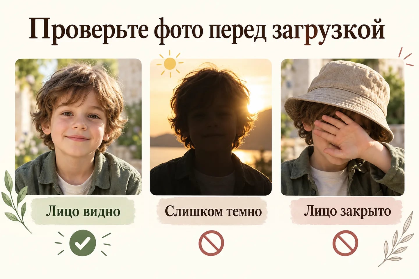 Как выбрать чёткую фотографию ребёнка для будущей раскраски