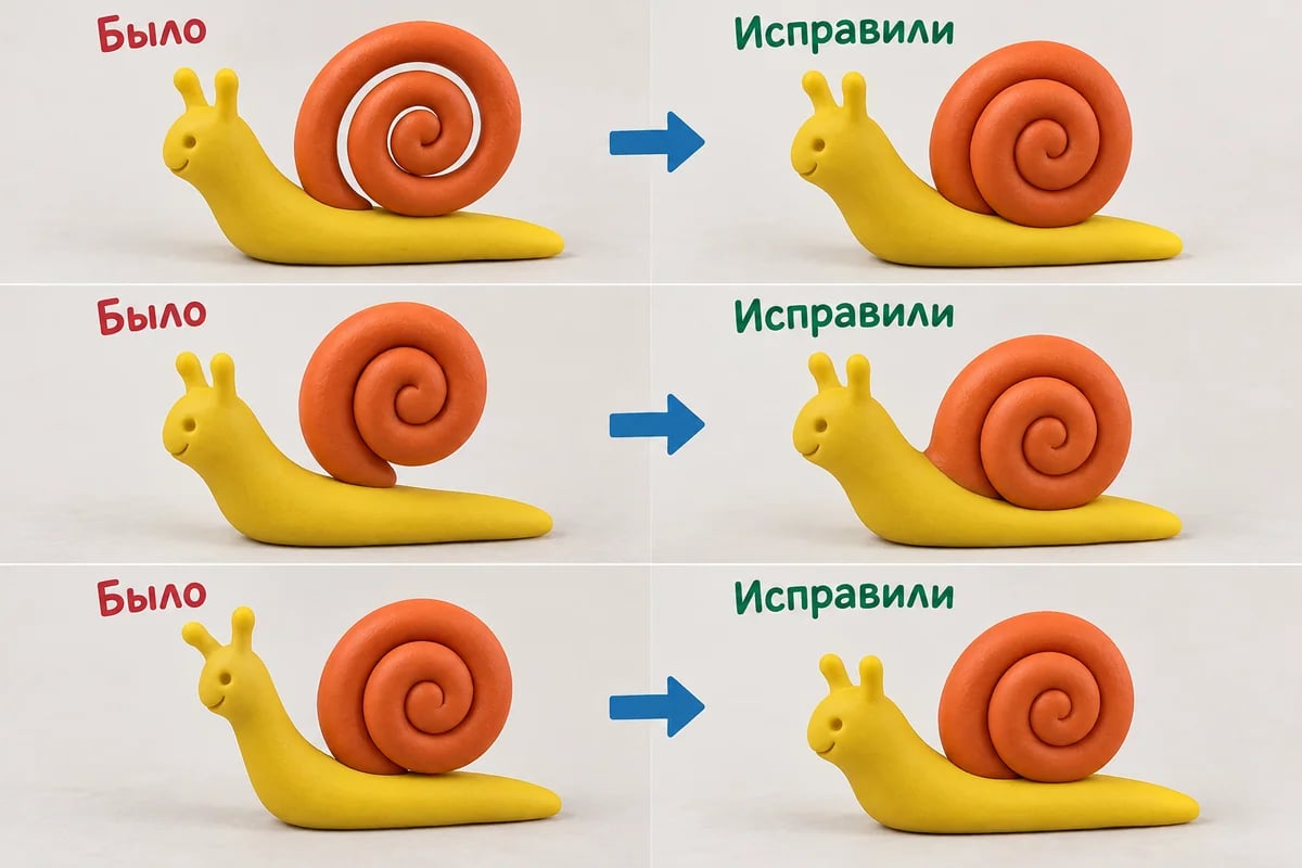 Исправление рыхлой раковины и слабых соединений