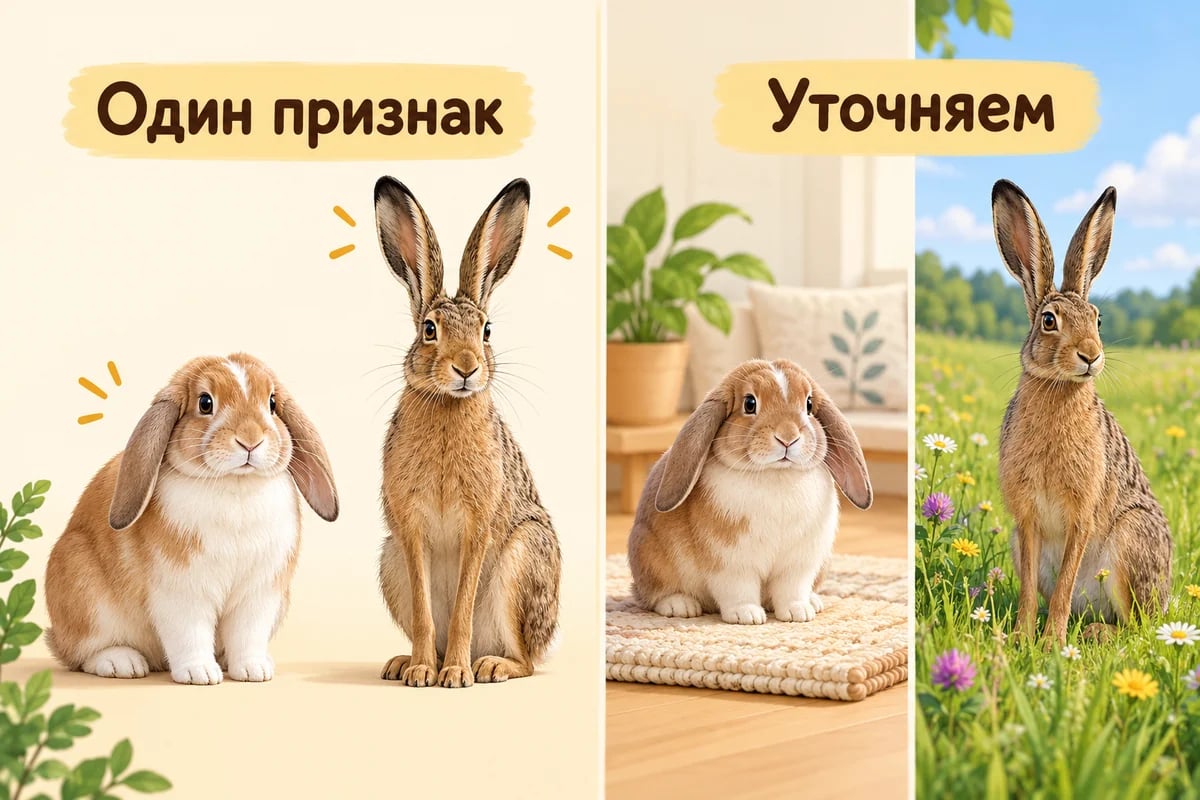 Почему одной подсказки о длинных ушах бывает мало