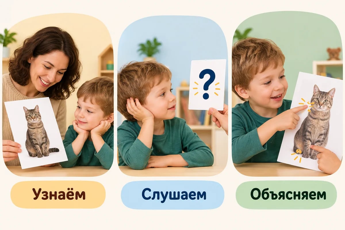 Порядок игры с загадкой о животном