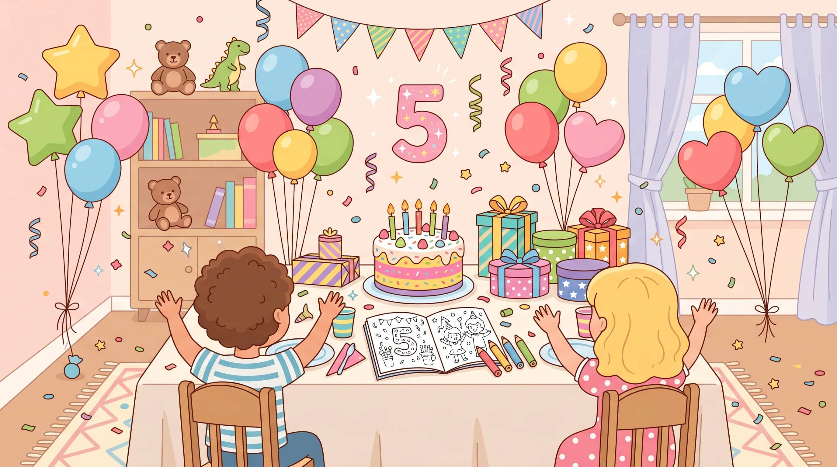 Π Π΅Π±ΡΠ½ΠΎΠΊ 4-5 Π»Π΅Ρ ΠΎΡΠΊΡΡΠ²Π°Π΅Ρ ΠΏΠΎΠ΄Π°ΡΠΎΡΠ½ΡΡ ΠΊΠΎΡΠΎΠ±ΠΊΡ Ρ ΠΊΠ½ΠΈΠΆΠΊΠΎΠΉ-ΡΠ°ΡΠΊΡΠ°ΡΠΊΠΎΠΉ Π½Π° Π΄Π΅Π½Ρ ΡΠΎΠΆΠ΄Π΅Π½ΠΈΡ