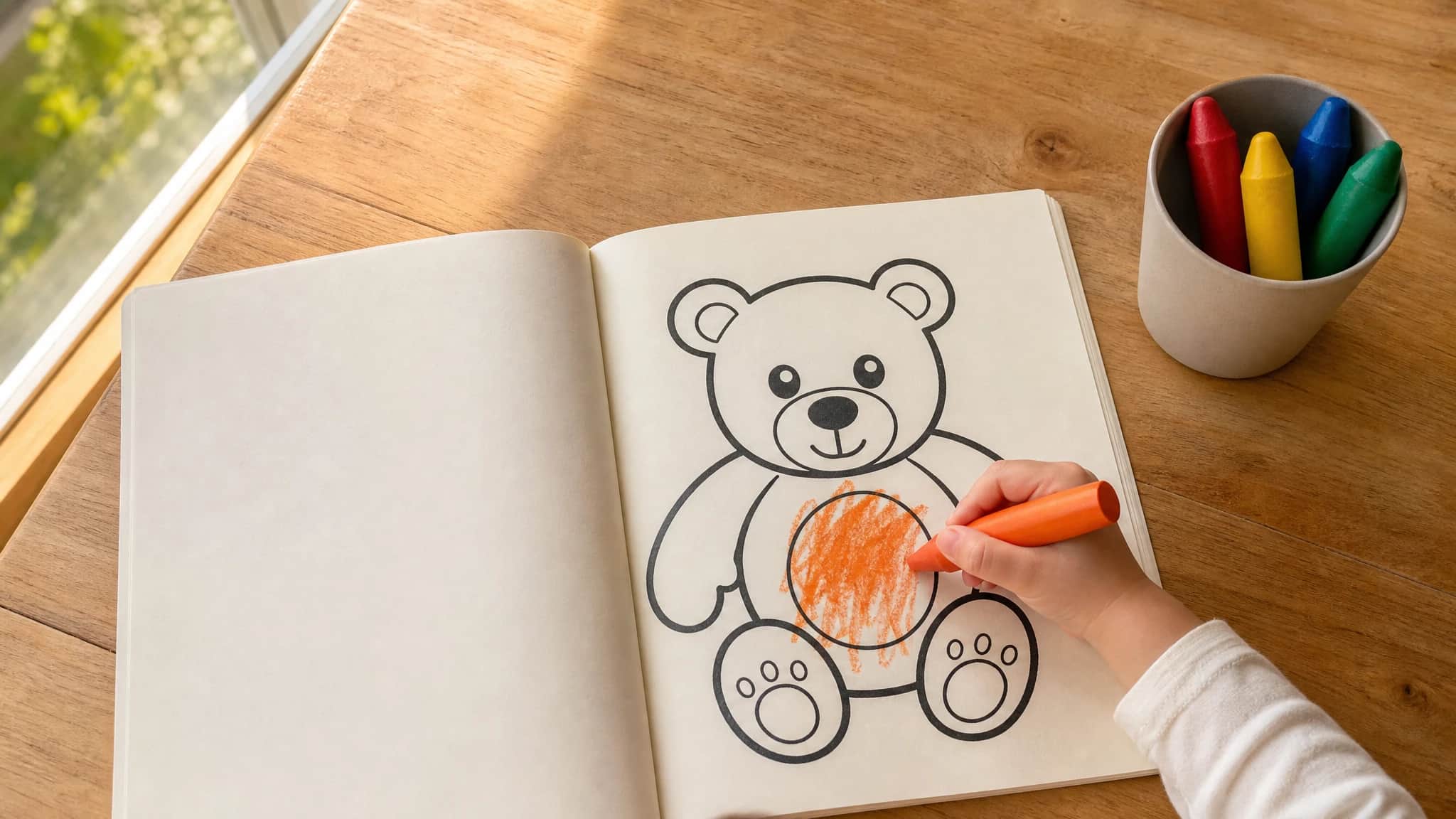 Раскраски для детей 3-4 лет: что выбрать и как заниматься