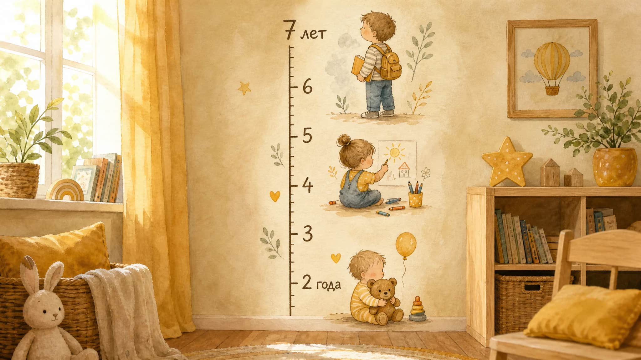 Развитие ребёнка по возрастам: чек-лист 2-7 лет от психологов